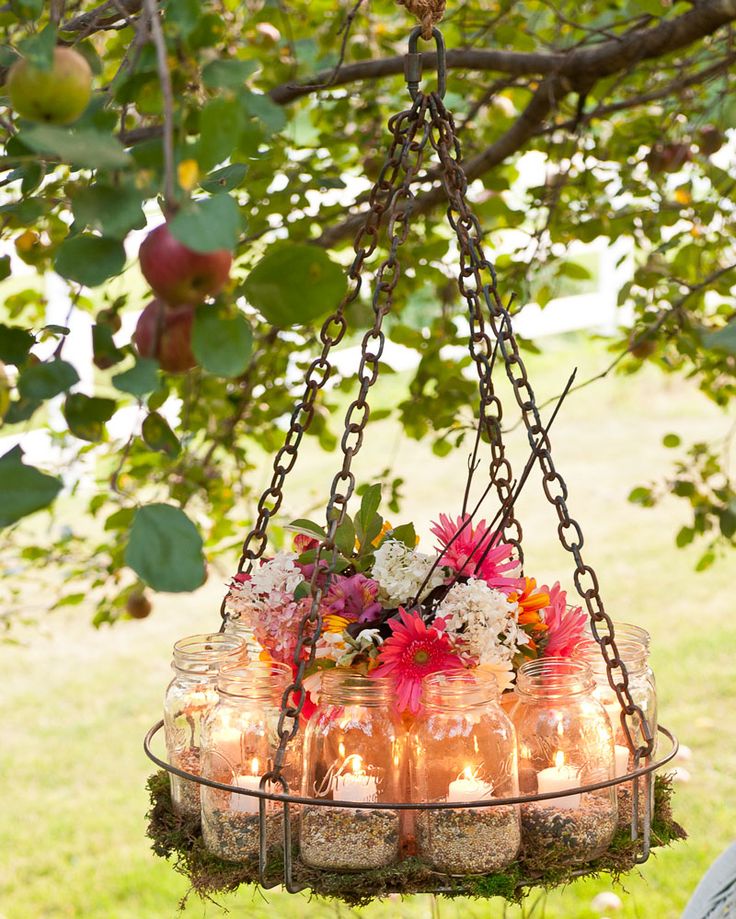 Manualidades para boda originales y fáciles de hacer Chandeliers Candelabros decoración