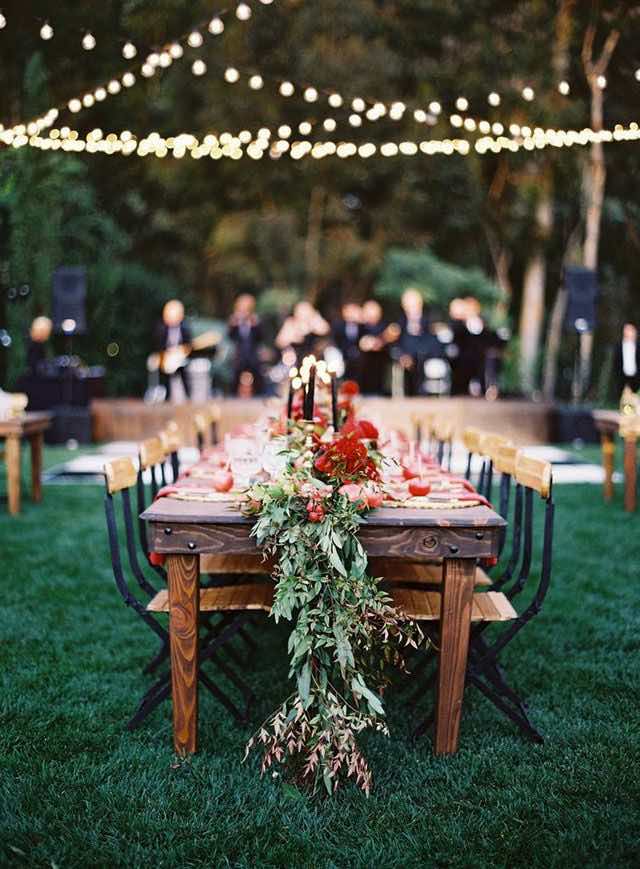 18 ideas para la decoración con luces para bodas