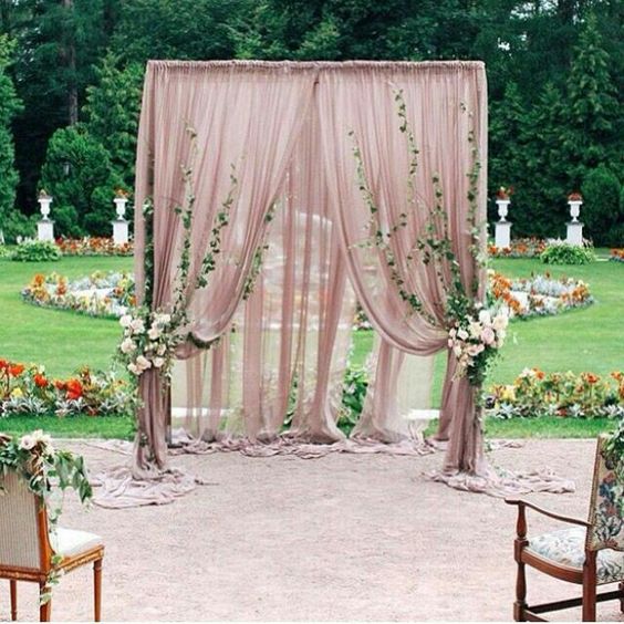 Decoración de jardines para bodas: todo lo que debes saber