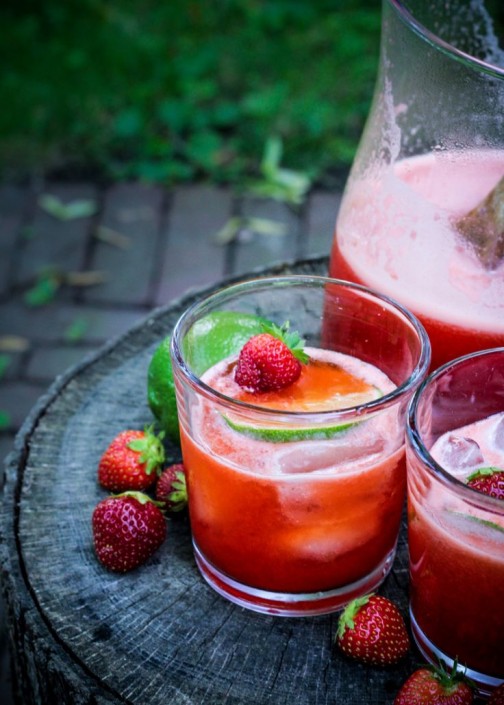 La presentación de las aguas frescas es importante para la bodas Mexicanas.