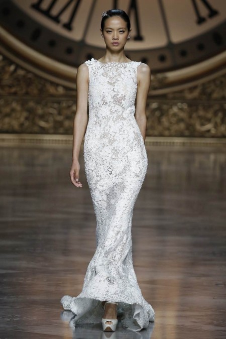 Pronovias 2016 - Vestido de novia sin mangas - Barcelona Bridal Week