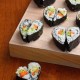 "I love you" Sushi. Perfectos para tu cena romántica de San Valentín. Perfect for a Valentine Day dinner with your sweetie.