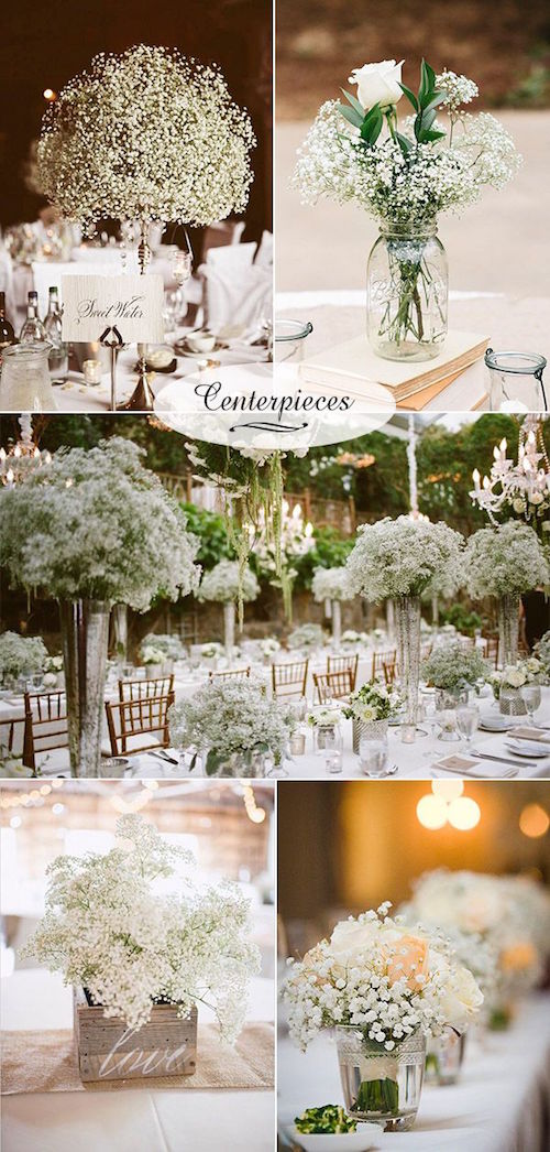 23+ Baby’s Breath Wedding Decor Ideas: Classy and Romantic