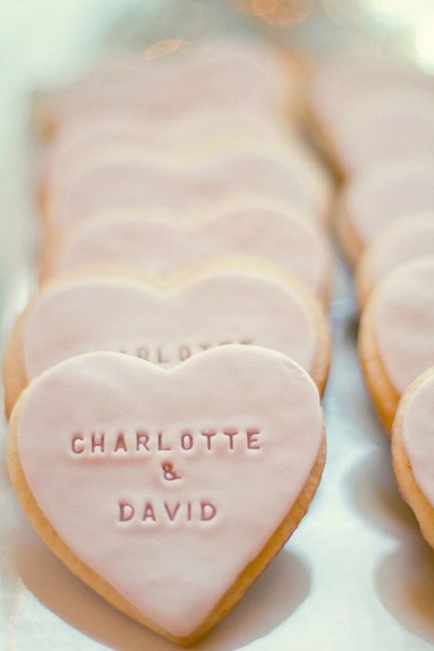 A tasty and noteworthy wedding favor idea.