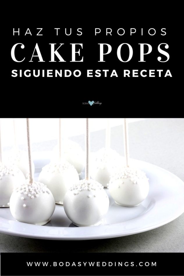 Haz tus propios cake-pops siguiendo esta receta!