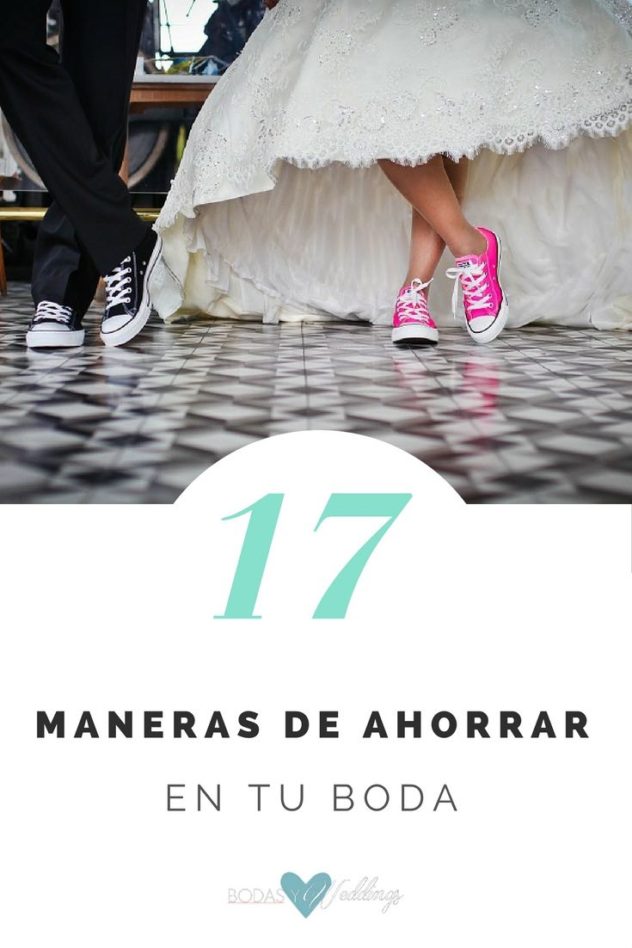 17 ideas para ahorrar en una boda. Para que gastar en zapatos caros si esto es mas cómodo y original!