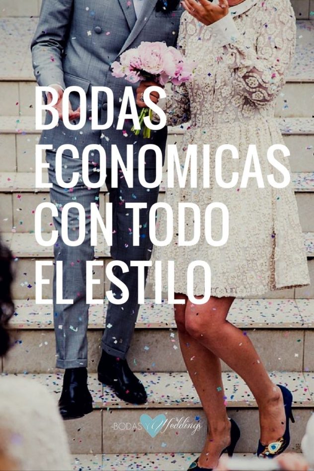 Bodas económicas con todo el estilo. Celebra solo un matrimonio civil con un juez de paz.