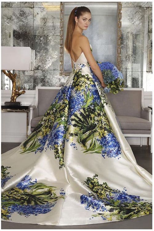 Vestido de la colección de Romona Keveza Luxe Bridal Collection.