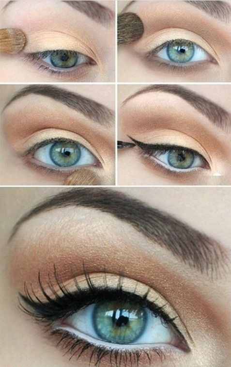 Tutorial: My Everyday Soft Cat Eye  Cat eye makeup, Easy cat eye, Eye  makeup