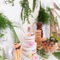 If you were going to do a doughnut bar, this is how you do it! Towers of doughnuts of all shapes and sizes. It couldn’t get any better.