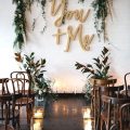 Remember that if you’re set on a particular date, you may need to be flexible with your venue. Metallic wedding inspiration at Gather & Tailor warehouse West Melbourne.