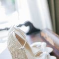 With walkable and pretty wedges like this, you won't have to decide between gorgeous details and achy feet. Photo: Amy & Stuart Photography.