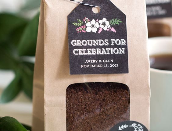 Coffee bags that are Grounds for Celebration!