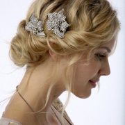 For the romantic bride a bridal chignon. Discover more on our trending wedding hairstyles guide.