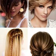 Peinados para fiesta de noche 2018. Para las que prefieren un corte moderno y en tendencia - vivan los bobs! Super trendy peinado para fiestas de noche: bob con volumen. Peinados con trenzas y pelo suelto.