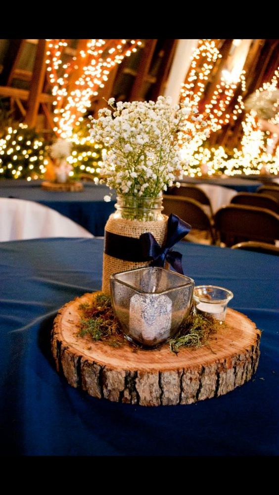 Rustic Blue Wedding Ideas 2