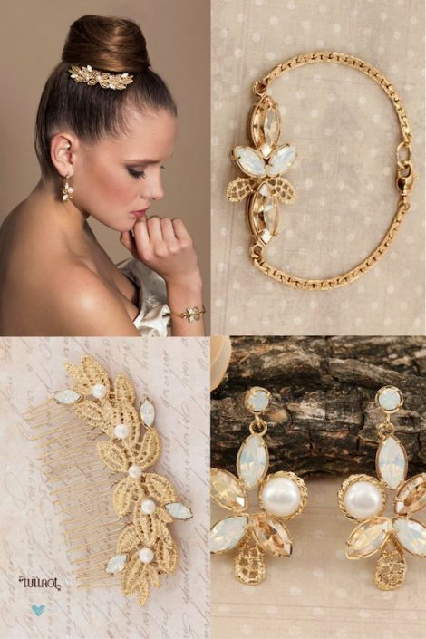 Exquisite and glamorous handmade wedding jewelry. Discover how to choose the right accessories for the ultimate bridal look.