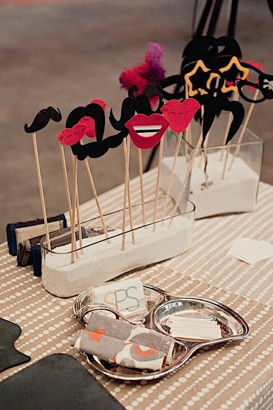 Wedding Photo Booth Props Ideas