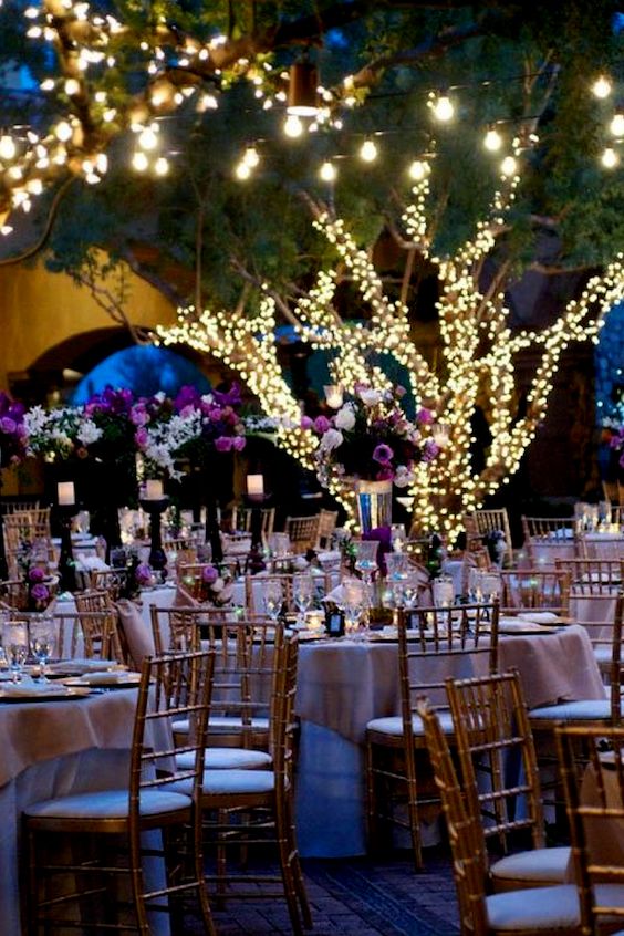 28 Amazing Wedding Reception Lighting Ideas You Can Steal