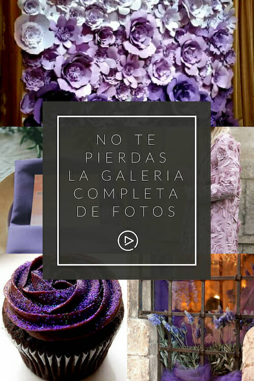 ¡No te pierdas la galería completa de fotos sobre bodas ultravioletas!