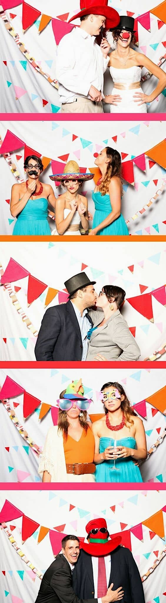 Perfectly simple photo booth ideas.