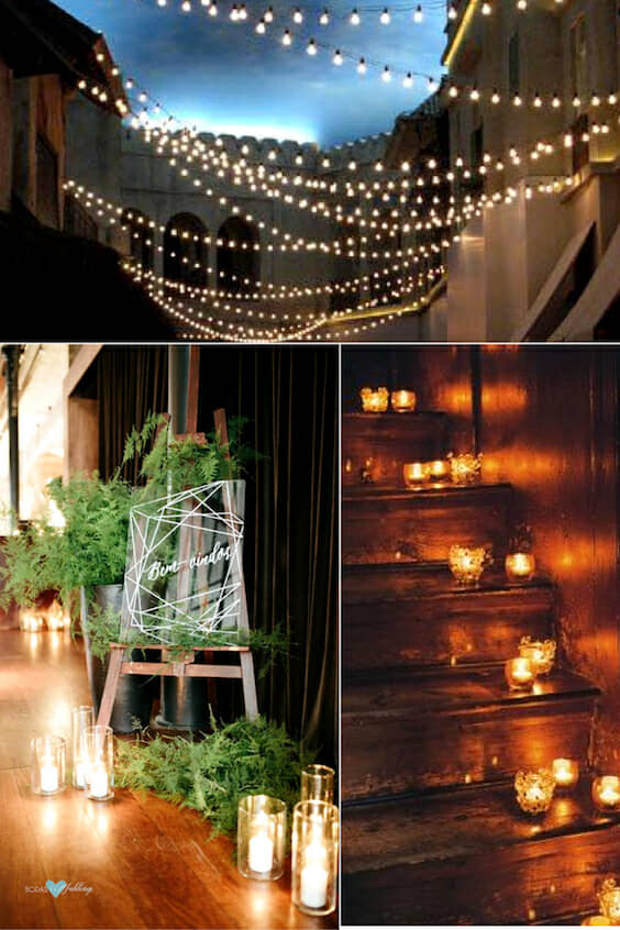 28 Amazing Wedding Reception Lighting Ideas You Can Steal