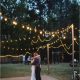 How much space will you spare for the dance floor? Find out how to plan a backyard wedding. Floral decor by Flowers by Frankie and photographed by Clay Austin Photography.