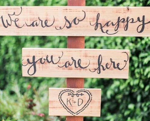 Welcome wedding sign for a cute garden wedding. Love the fonts they picked and the heart design. Virginia Beach.