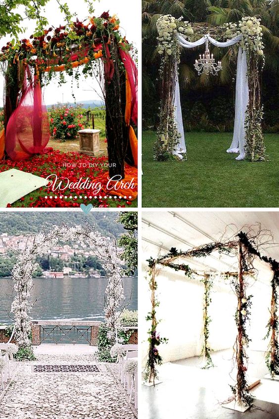 33 Wedding Ceremony Arch Ideas And 7 Incredible Altar Diys